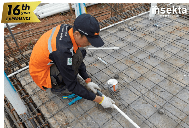 anti rayap sistem pipa